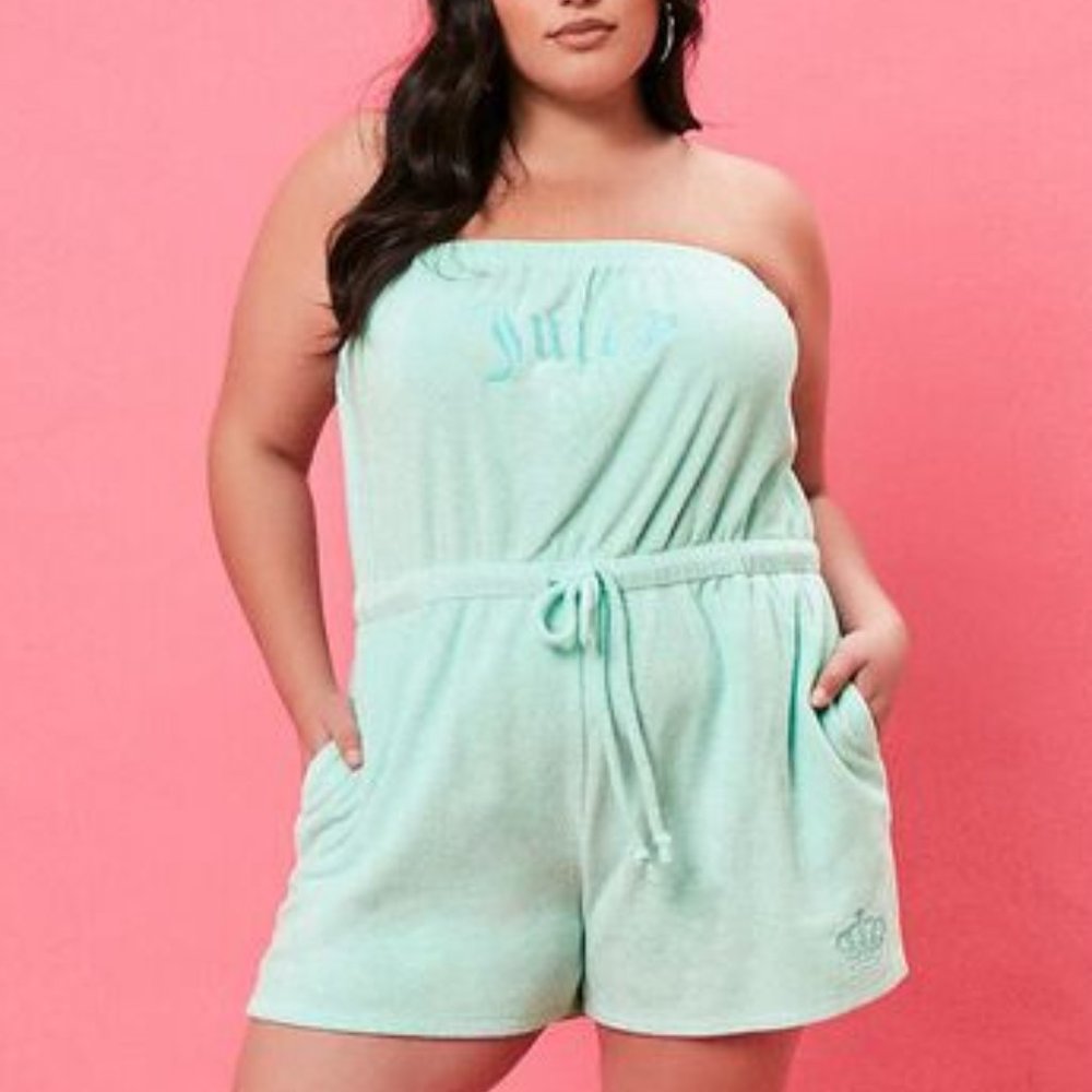 Juicy Couture Forever 21 Terry Cloth Romper 0X